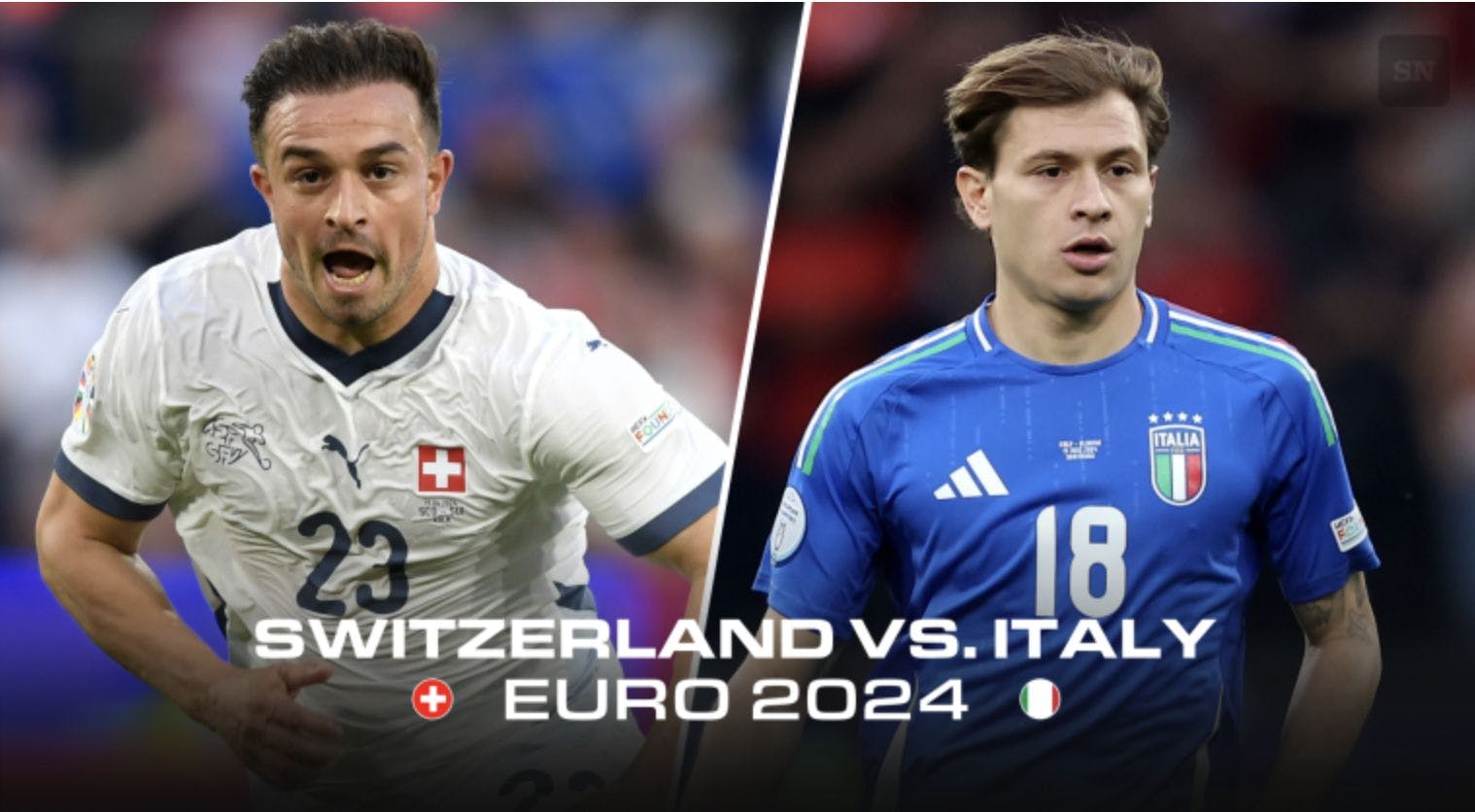 Soi kèo, tỷ lệ Thụy Sĩ vs Italia (23 giờ ngày 29/6)