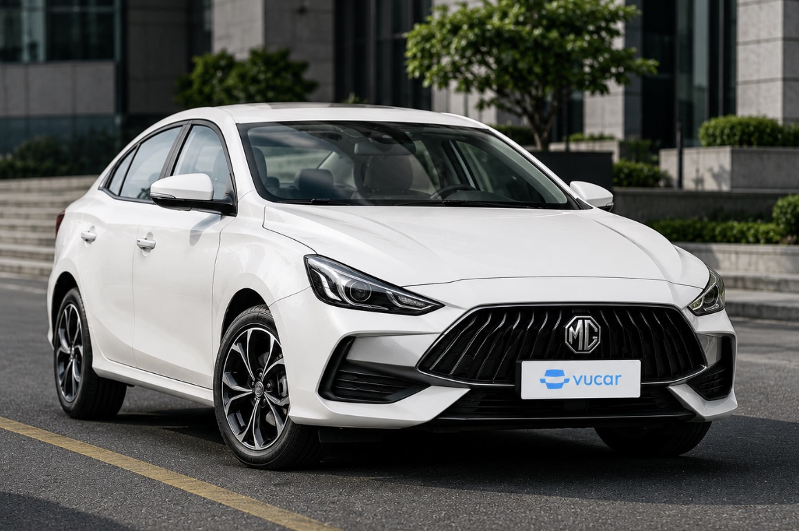 MG5 2024 màu trắng — ảnh minh hoạ dòng xe trong câu chuyện