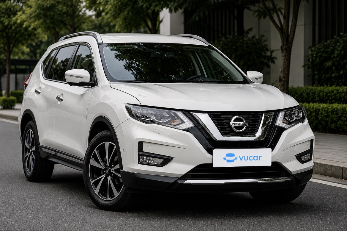 Nissan X-Trail 2019 màu trắng — ảnh minh hoạ dòng xe trong câu chuyện